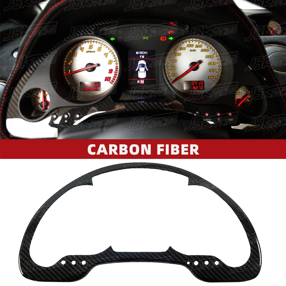 

For Lamborghibni Gallardo 2004-2007 Dry Carbon Fiber Dash Cluster Bezel Cover