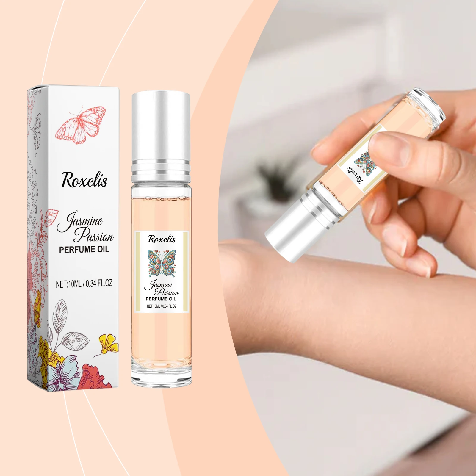 Roxelis Jasmine Eau De Cologne Long Lasting Charming Fragrance_voghion.com
