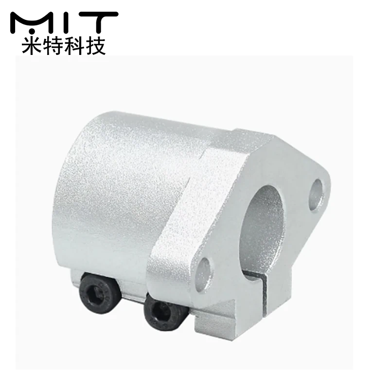 factory price  Flanged Connector Clamps Tube Supports With Mounting Holes Base Plate Tube Connector Joints Sensor Holders