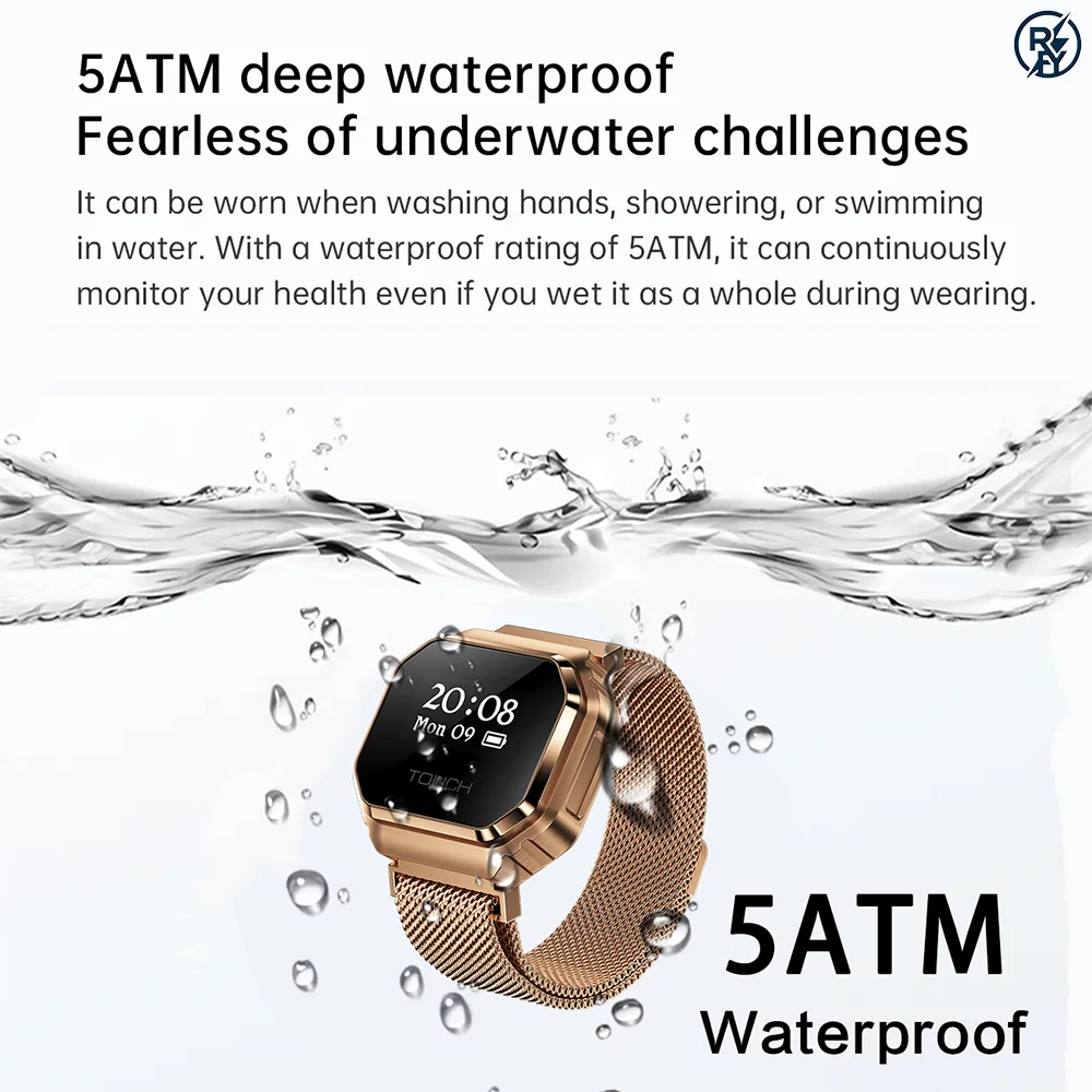 B7 Cross-border Fashion Personalized Smart Ring Bracelet Simple Popular Watch Ring Heart Rate Sports Sleep Waterproof