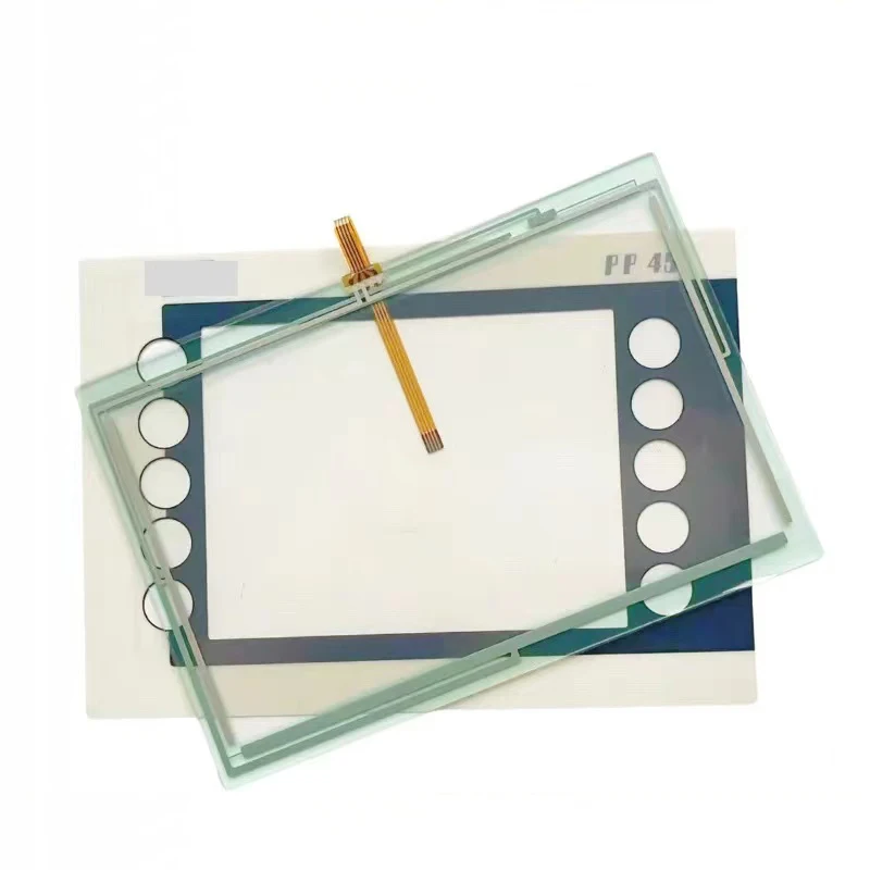 New 4PP045.0571-042 Touch Panel Screen Glass Digitizer 4PP045.0571-042 Protective Film Overlay