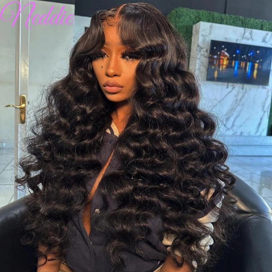 

13X6 Lace Frontal Loose Waves Wig Human Hair 13X4 Curly Lace Deep Wave Frontal Wig Water Wave 180 Density Brazilian For Women
