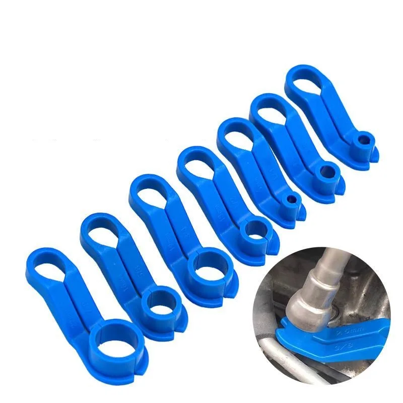 

7Pcs Universal Fuel Line Disconnect Tool Kit 1/4" to 7/8" Quick Release AC/Oil Cooler Line Removal Set for Ford GM Chrysler