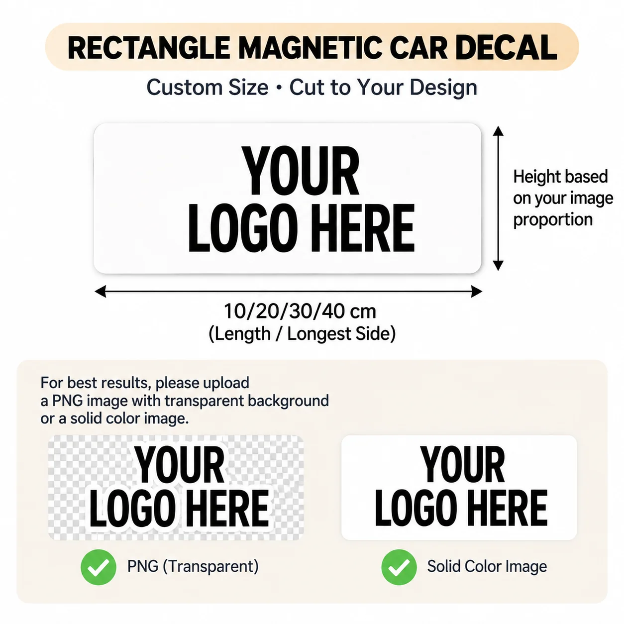 Personalized Business Car Magn - Wall Sticker ulasan dan harga