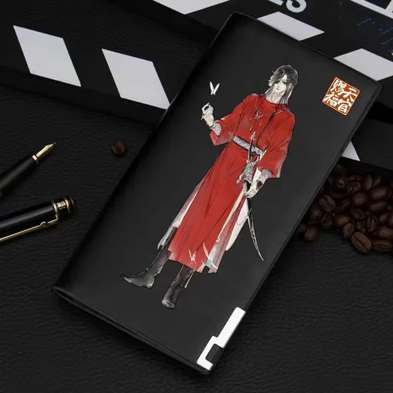 Anime Tian Guan Ci Fu Cute Wallet Heaven Official’s Blessing Hua Cheng Xie Lian Long Coin Purse Men Women Fashion Notecase Gift