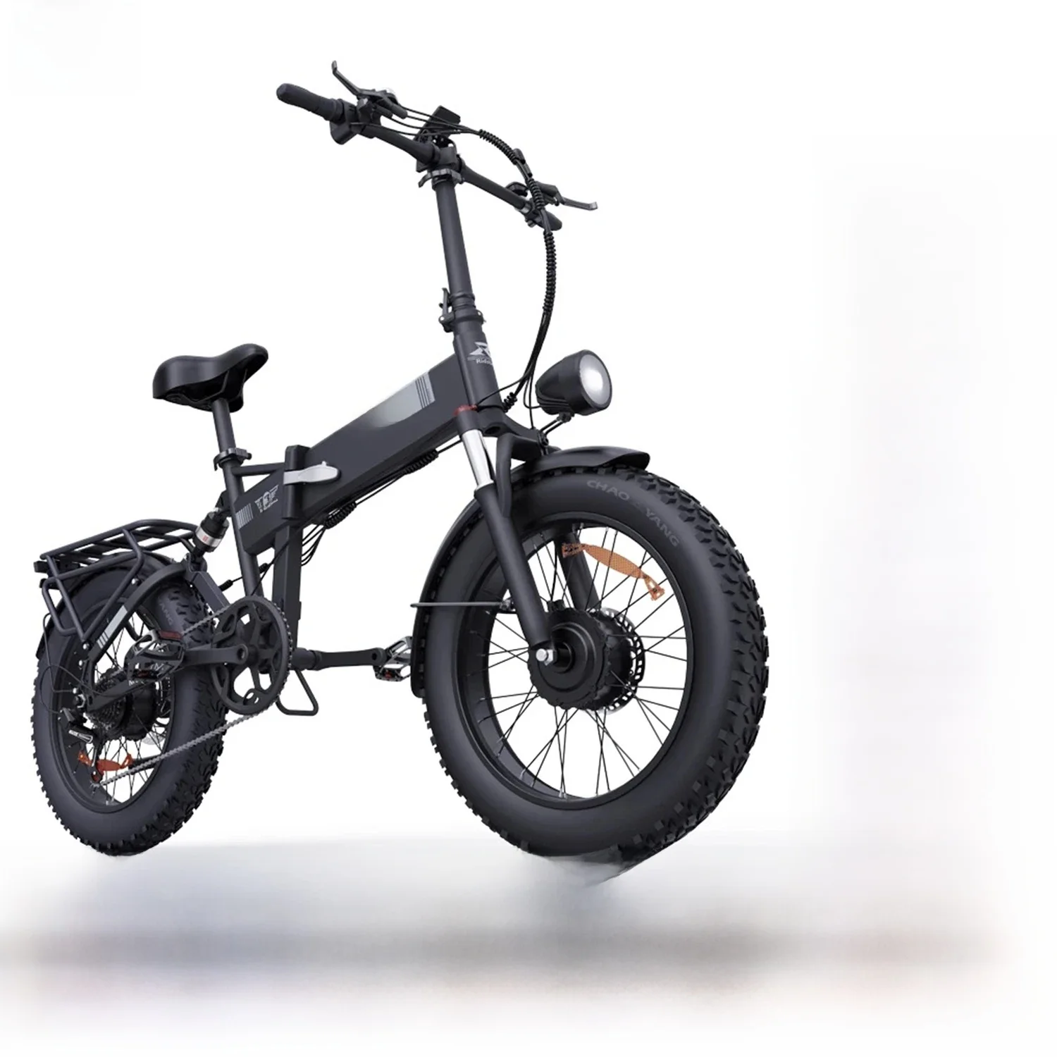 AliExpress RIDSTAR H20 PRO Folding 2000W Dual Motor 48V 23AH Mountain Snow Electric Bicycle Hydraulic Brake 20*4.0 Fat Tire Electric Bike
