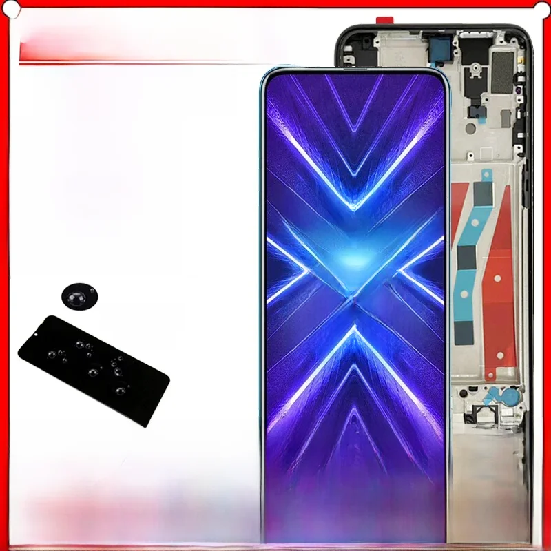 6.59 ''nowy wyświetlacz LCD 9X dla Huawei Honor 9X globalny wyświetlacz LCD Premium 10 dotykowy ramka montażowa digitizera STK-LX1 lcd — zdjęcie 2