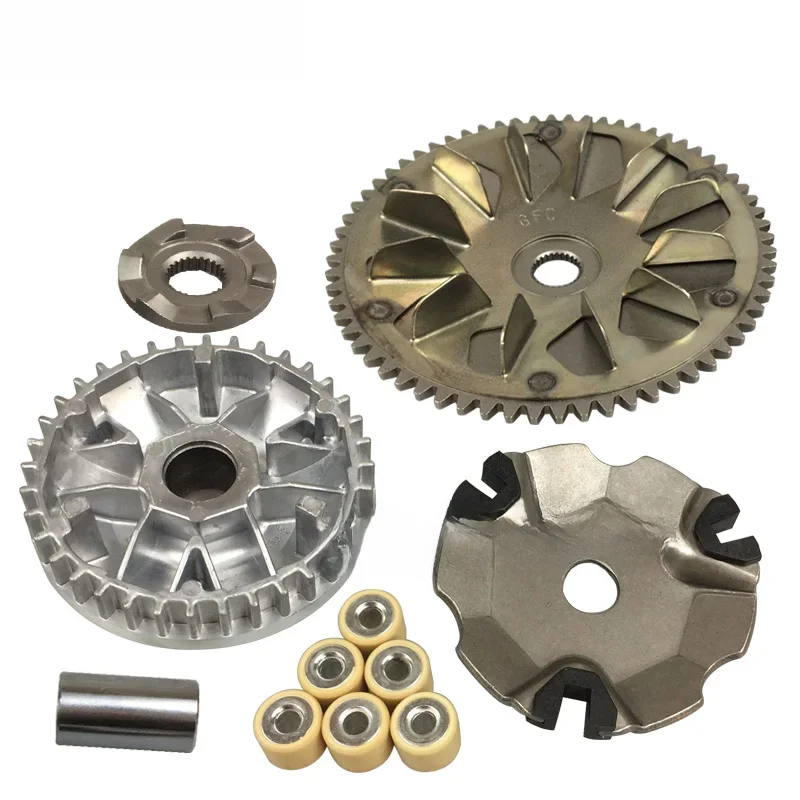 Motocykl sprzęgła wariator napęd koła pasowego zgromadzenie dla hoda WH100 WH100T/A/H/F/H SCR100 GCC100 ołowiu 100 SCV100 ołowiu SPACY100 — zdjęcie 2