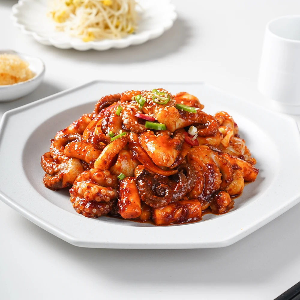[홍익상회] 팔팔쭈꾸미 500g 양념 쭈꾸미 볶음 캠핑 밀키트