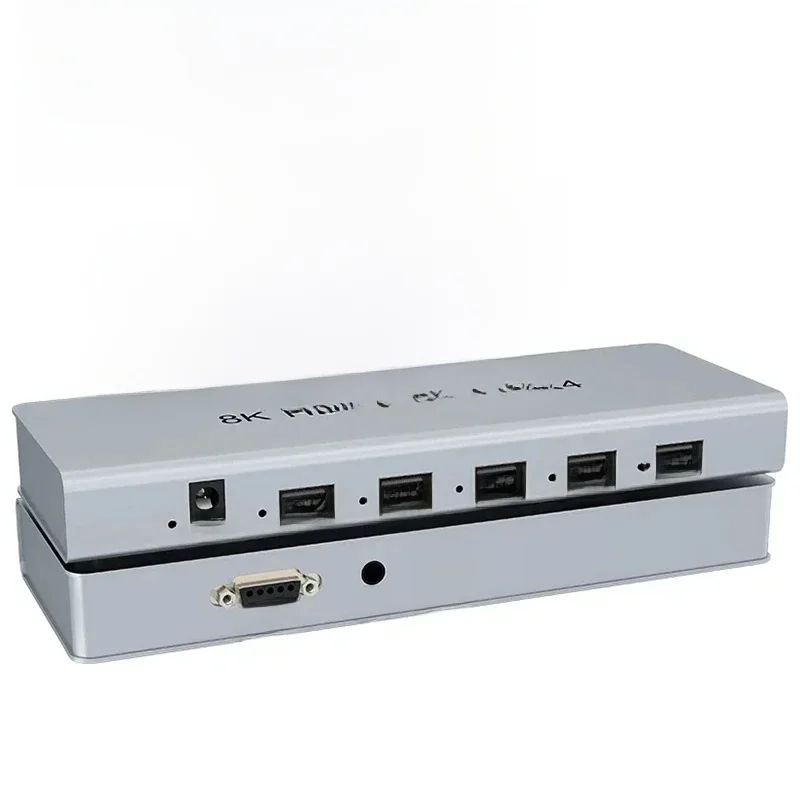 8K@60Hz HDMI-splitter 1x2 1x4 Ultra HD 4K@120Hz HDMI 2.1 Videodistributeur-splitter 1 in 4 uit Dubbele scherm CEC HDCP2.3 HDR - afbeelding 2
