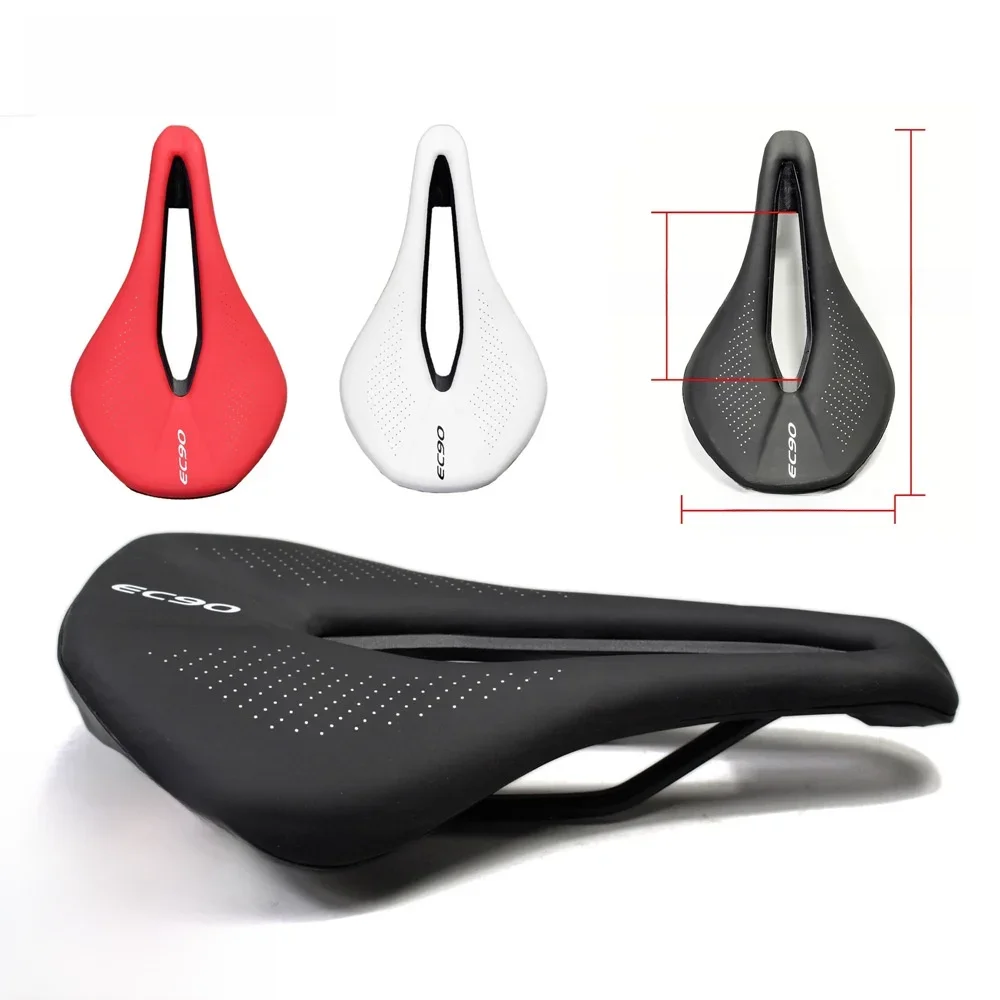 AliExpress NONE EC90 Bicycle Seat MTB Road Bike Saddles PU Ultralight Breathable Comfortable Seat Cushion Bike Racing Saddle Parts Components