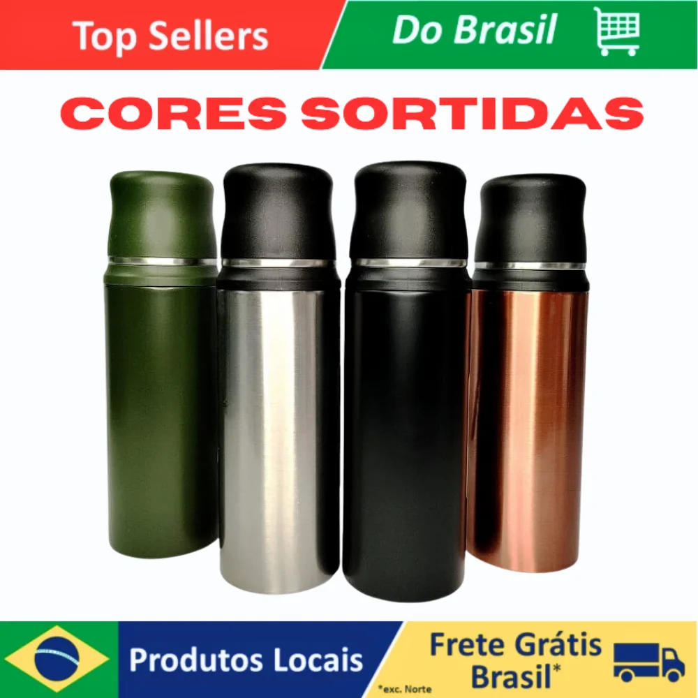 800ML Stainless Steel Thermal Bottle for Coffee, Water, Juice, Sport