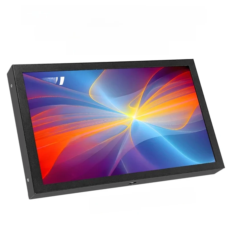 7-calowy przenośny monitor 1024x600 IPS LCD kompatybilny z HDMI VGA AV Wejście DC Typ C Ekran zasilania do komputera Laptop Kamera TV Box DVD — zdjęcie produktu 7