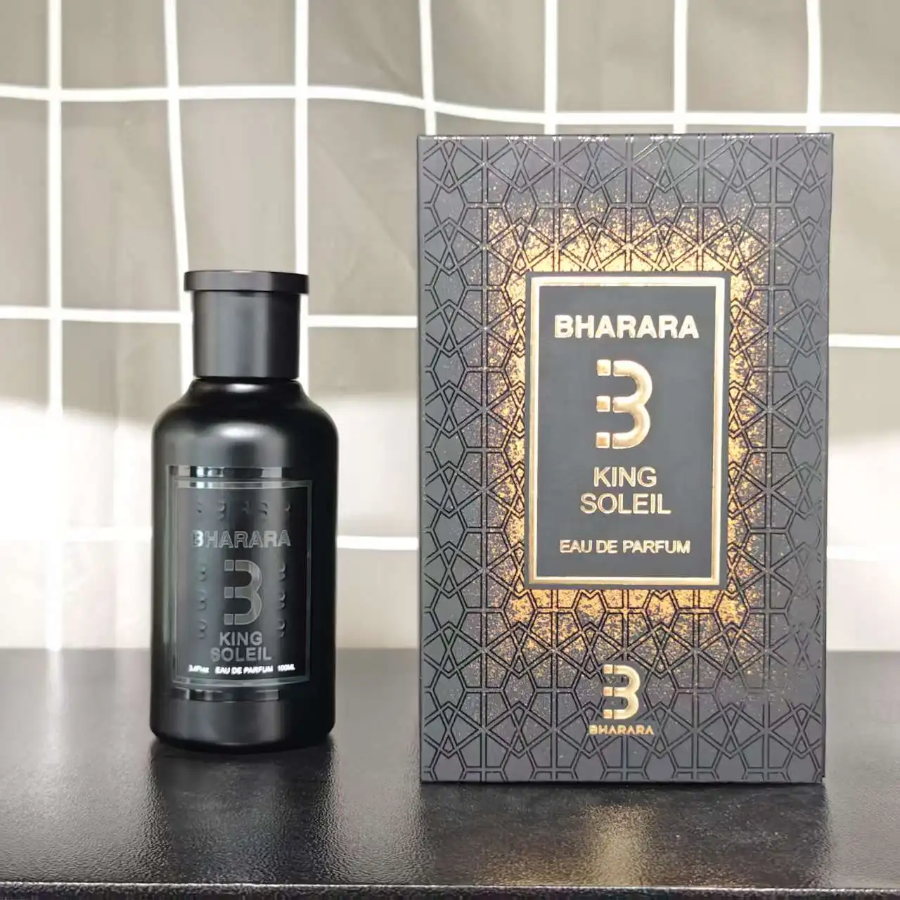 Bharara King Soleil Men Eau De Parfum Spray 100ml Notas Especiadas Orientales Autenticidad Original Fragancia Duradera