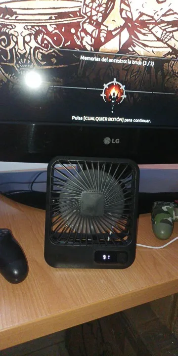 Ventilateur Bureau Portable USB Puissant | Ledenishop photo review