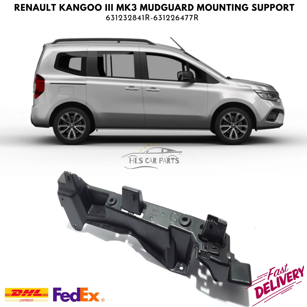 

Renault Kangoo 3 III MK3 Mudguard Mounting Support 2013+ 631232841R 631226477R Car Spare Parts Free Shipping