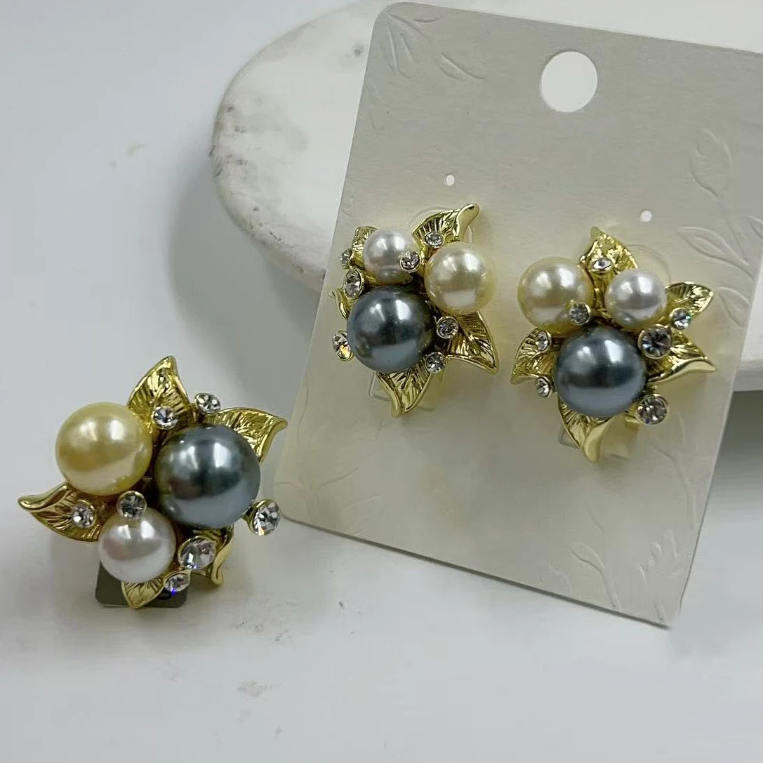 

Yulaili Gorgeous Colorful Earring Ring for Women Unisex Party Daily Wear Jewelry Luxury Light Weight Accessories Stylish Gift