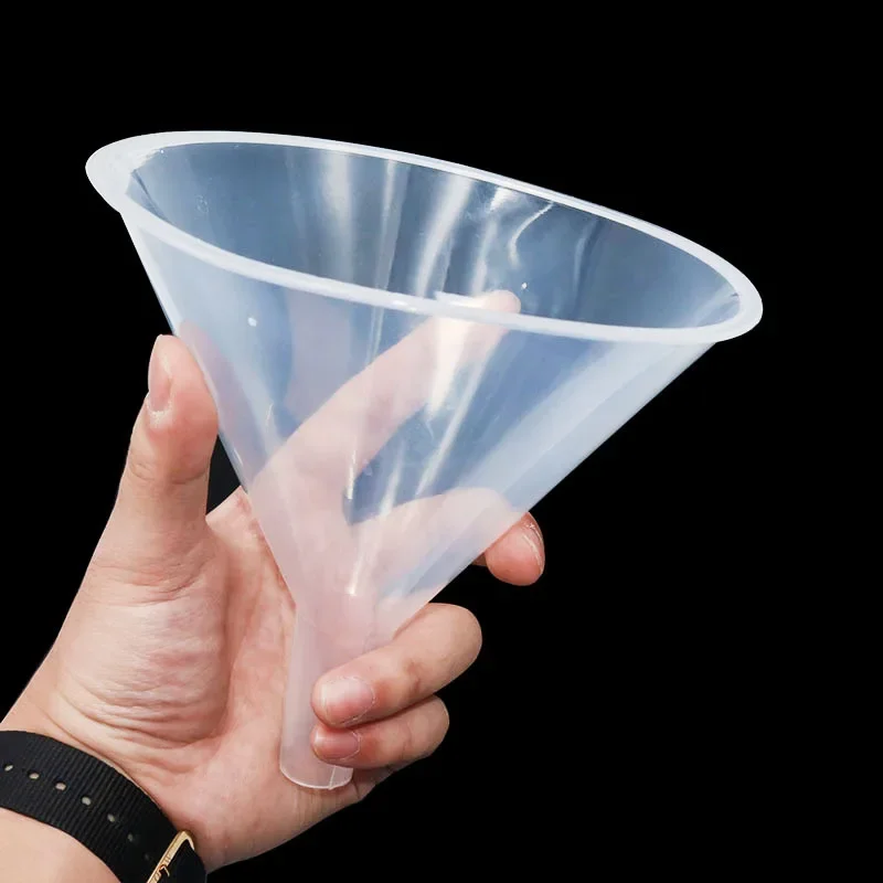 1 szt. 150mm przezroczysty lejek akcesoria kuchenne do gotowania gadżet perfumy opakowanie emulsyjne filtr laboratoryjny narzędzia pomocnicze — zdjęcie 2