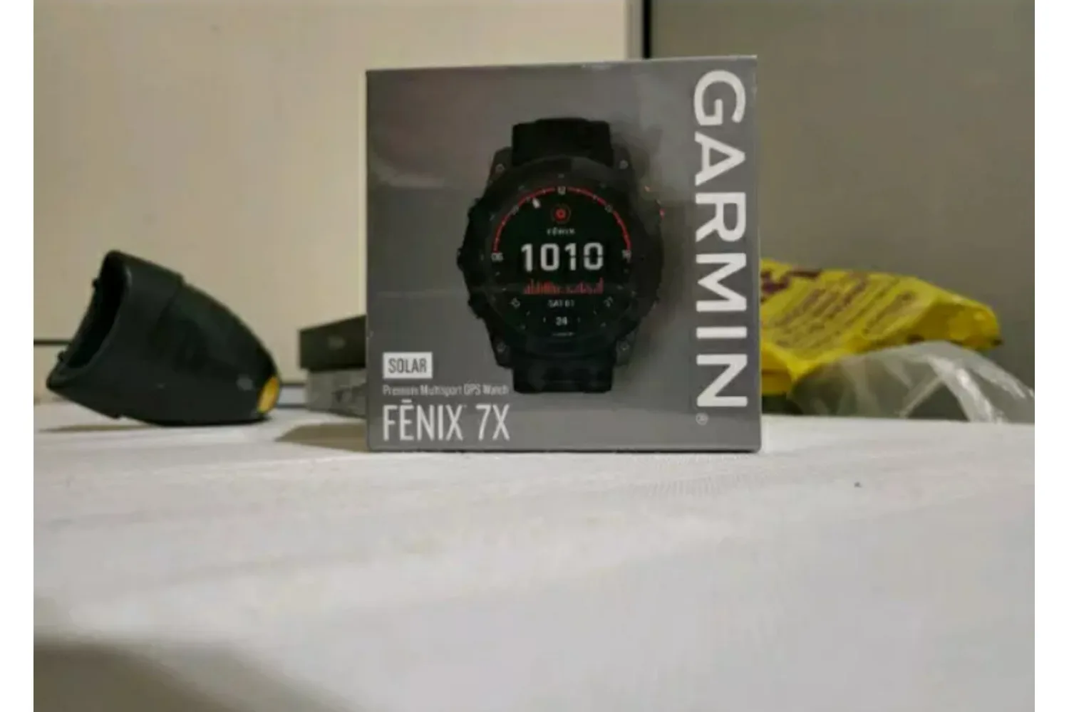 Совершенно новые спортивные GPS-часы GARMINS Fenix 7X с сапфировым стеклом, черные