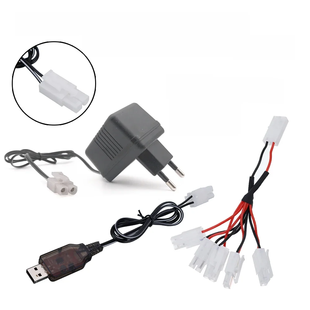 Chargeur 4.8V 6.0V 7.2V 8.4V 9.6V pour batterie NiCd Nilaissée Entrée 100V-240V avec prise Kep-2p Tamiya pour jouets RC Chargeur 7.2V
