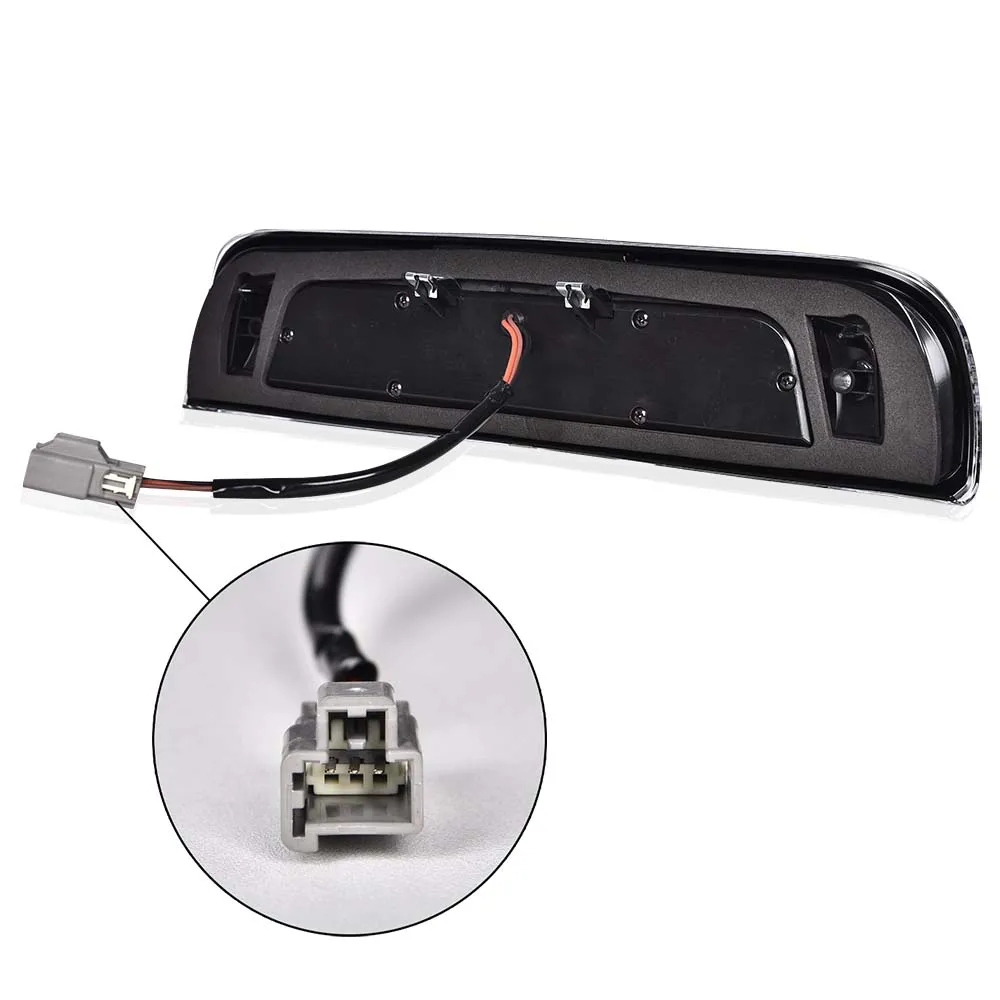 مصباح توقف البضائع الخلفي LED مناسب لـ 2014-2018 Silverado Gmc Sierra عدسة شفافة ABS بلاستيك 23509162، 20979071 #4