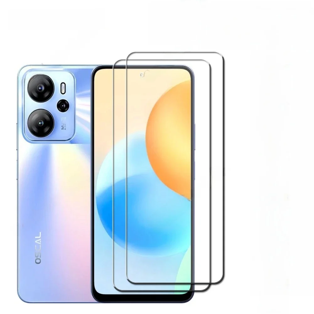 Oryginalne szkło hartowane 9H HD do Blackview Oscal Tiger 13 6.67 " OscalTiger13 Tiger13 folia ochronna na ekran — zdjęcie 2