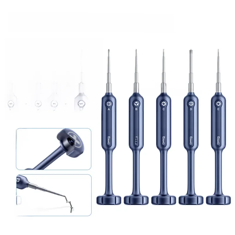 QIANLI-Tournevis magnétique OJ, dureté élevée, tournevis Flyfish 402, alliage, réparation de téléphone portable, ensemble d'outils à main d'ouverture