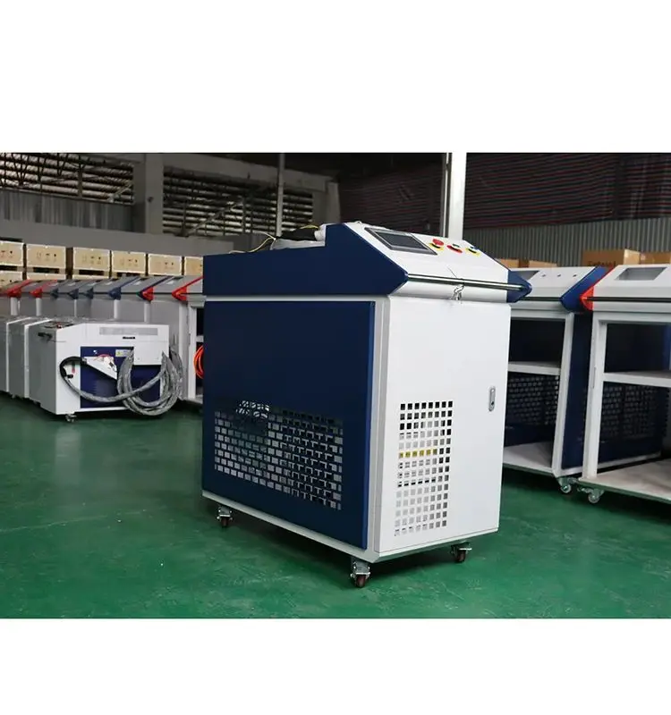 Fiber Laser Cleaning Machine 2000w Contenious Lazer Cleaner Rust Removal for Oil Stain Coating Materials Painting