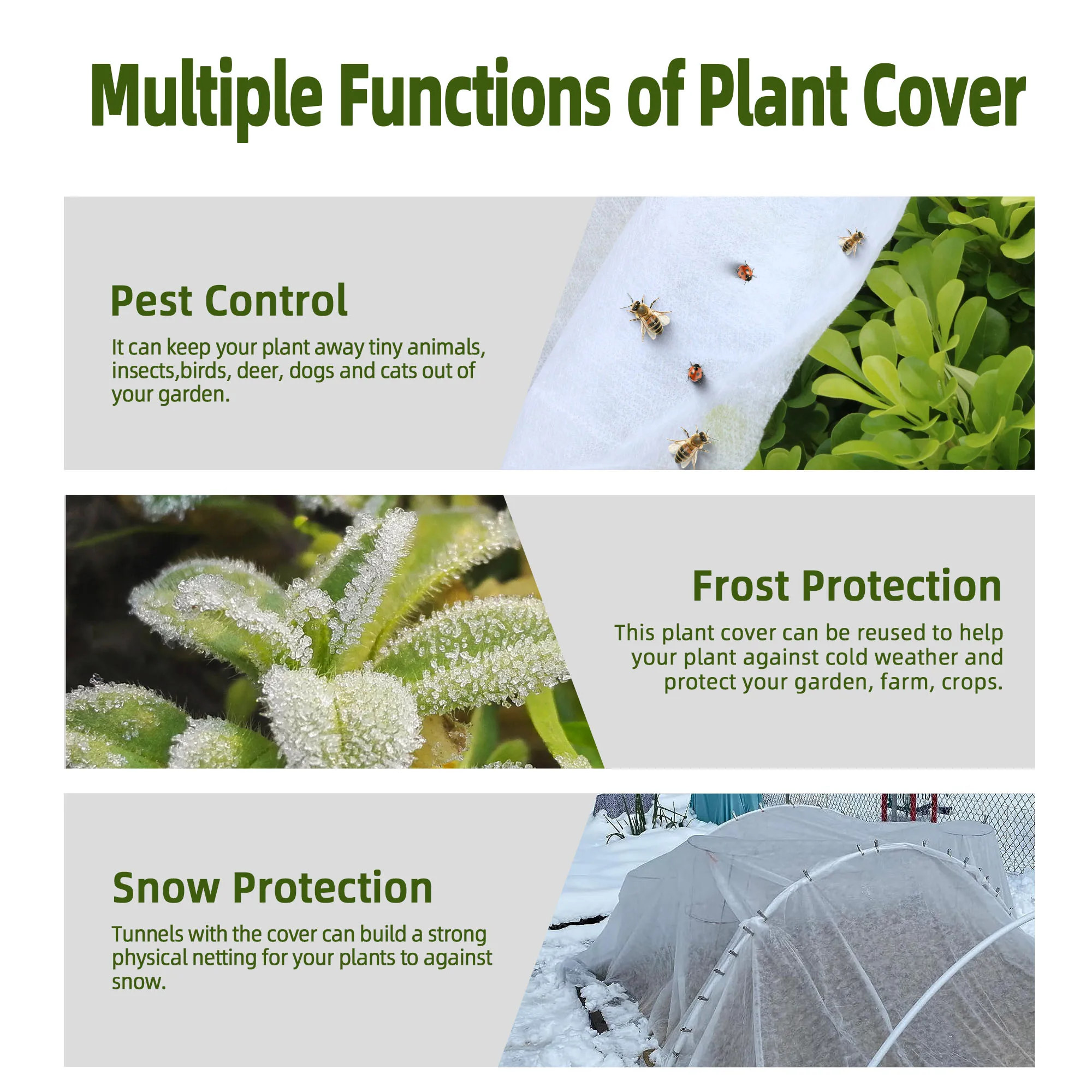 Winter Plant Frost Cover 5