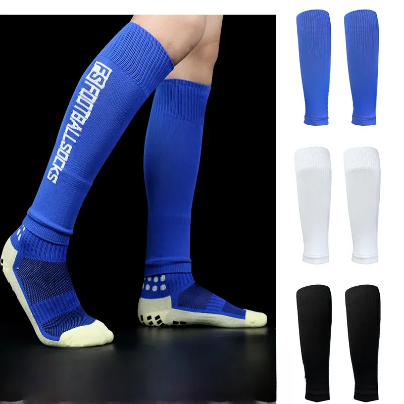 Elastische Fußball-Sportsocken für Erwachsene und Jugendliche, Einlagige FS-Beinabdeckung, Professioneller Schutz für Wettkämpfe