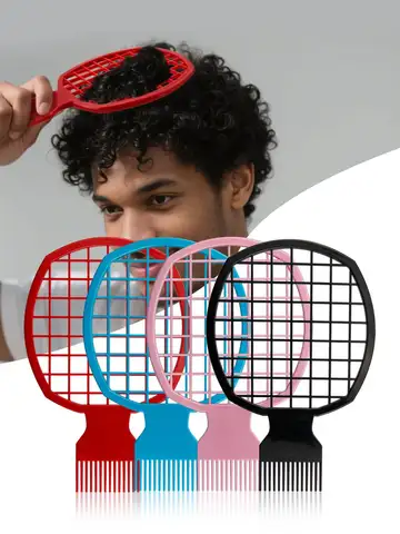 Natural Hair Styling Tool - Twist Wave Hair Tool, Abs Handle, for Afro Twist and Curl, Natural Hair Styling, Hair Styling |   Comb in the Form of a Sponge |   Durable Hair Styling Tools, Hair Styling Tools