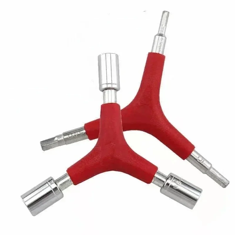 AliExpress 1pc Y Shape Bike Allen Wrench Internal Hexagon Wrenches 4mm 5mm 6mm MTB Road Bicycle Cycling Hex Key Tools Bicycle Repair Tool