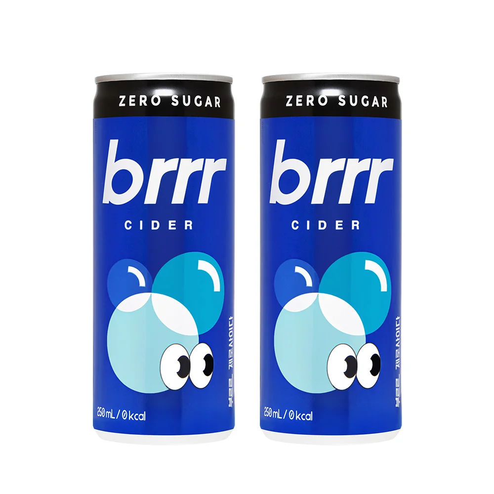 [ILHWA] brrr zero cider 250ml X 30cans