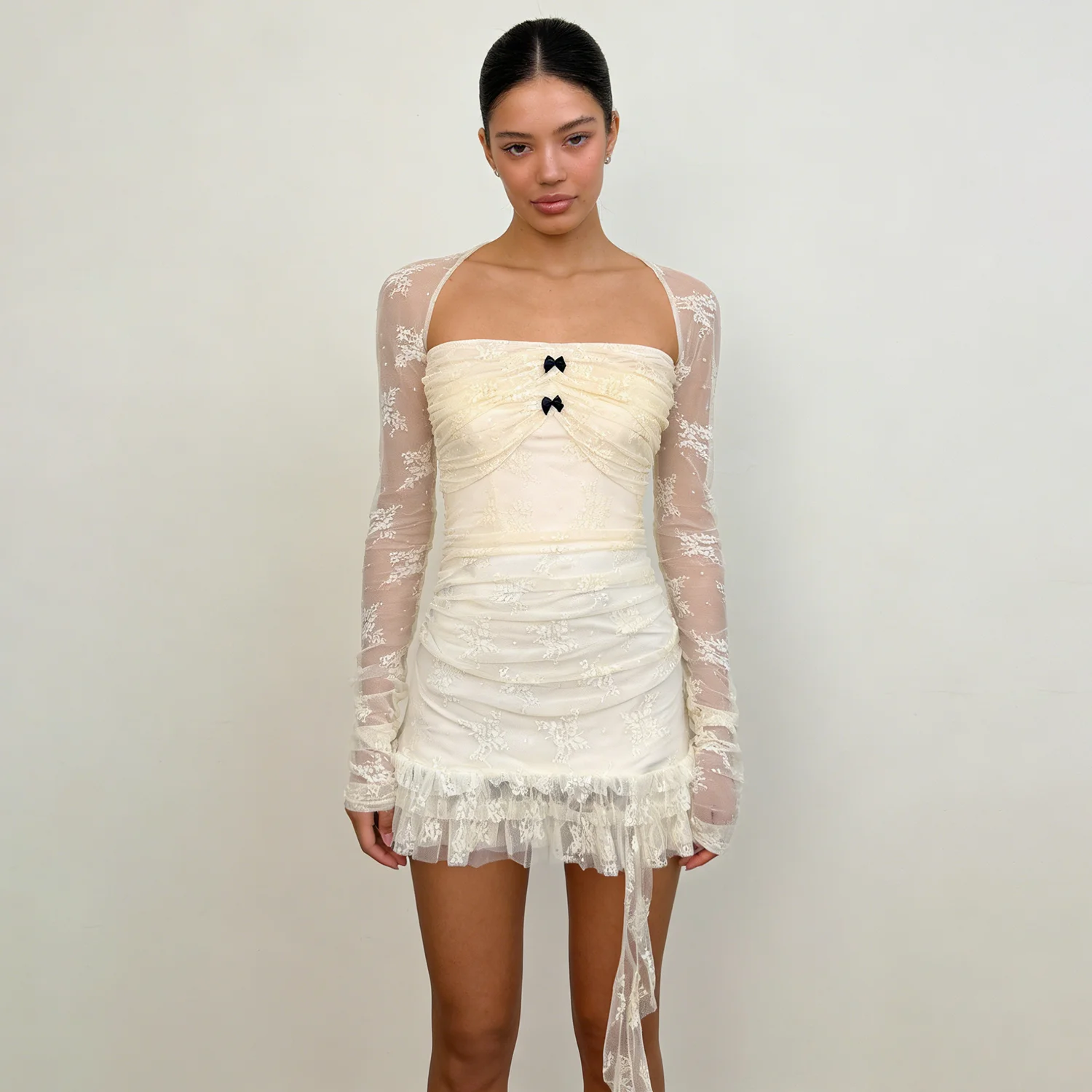 Women'S Fashion Nova Dresses - Модный женский комплект NOVA 2026: кружевное