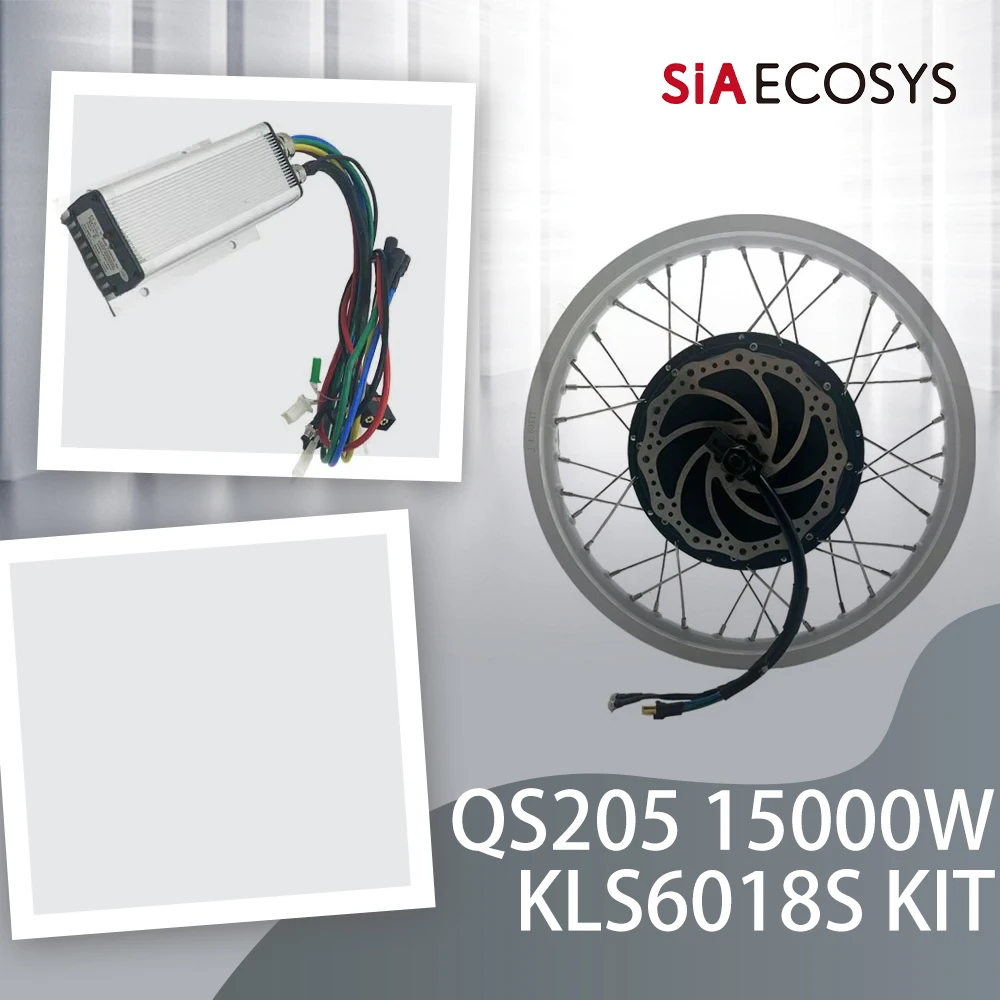 

Sales Clearance！17x1.6inch 1500W V3 Quick Disassembly QS205 Hub Motor BLDC Motor with Kelly Controller KLS6018S Controller