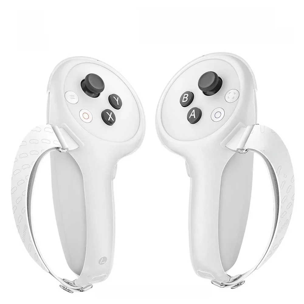 AMVR dla kontrolera PICO 4 Ultra Pokrowiec ochronny z paskiem na kostkę 1 para uchwytów VR do gier Ochraniacz uchwytu Opaska mocująca — zdjęcie produktu 7