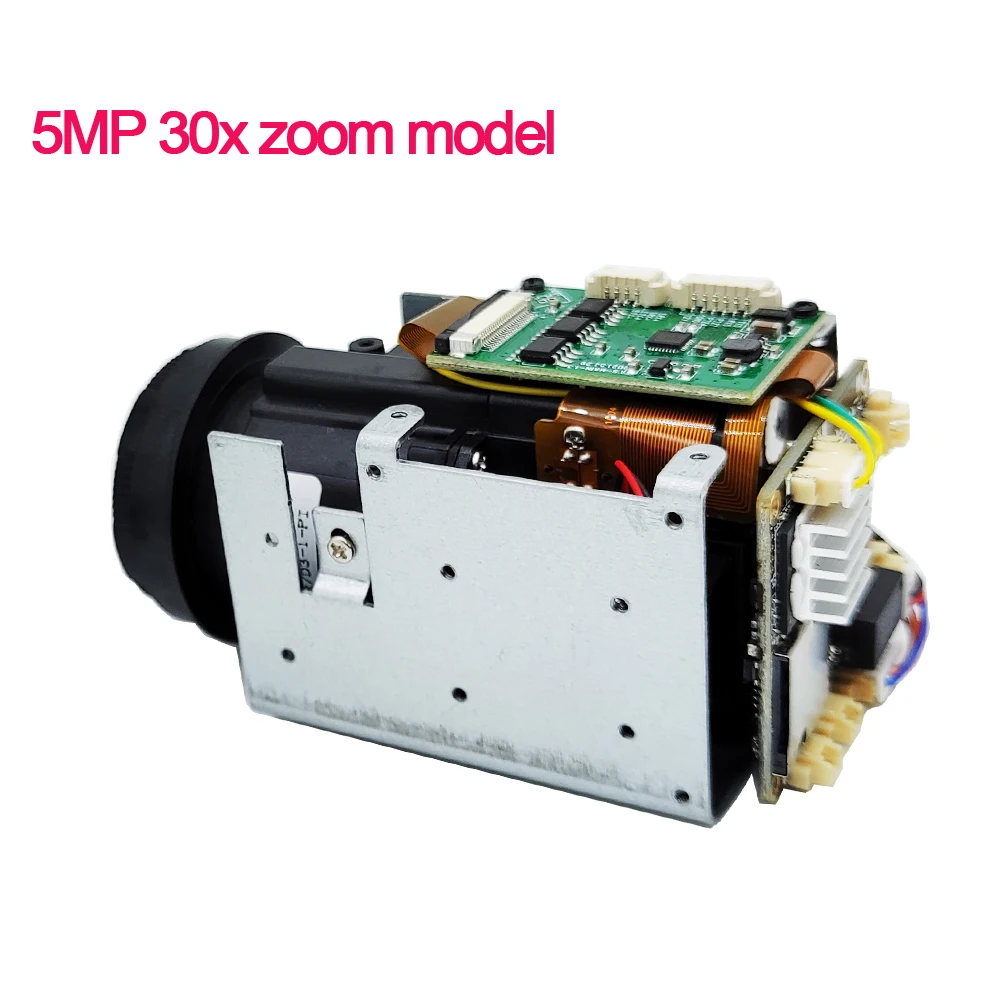 5MP Starlight 4G Mini PTZ Camera Module Board 30X Optical Zoom Lens Sony IMX335/IMX307, TF Card Slot  Max Support 128G Camhi APP