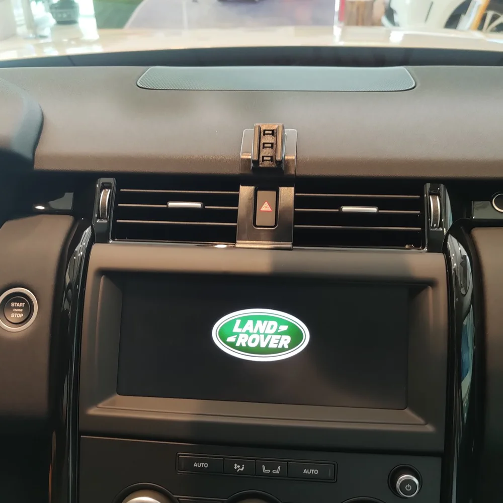 Soporte de teléfono de coche de 15W para Land Rover Discovery 5 L462 2018 ~ 2024 soporte GPS magnético de ventilación de aire accesorio de carga inalámbrica iPhone