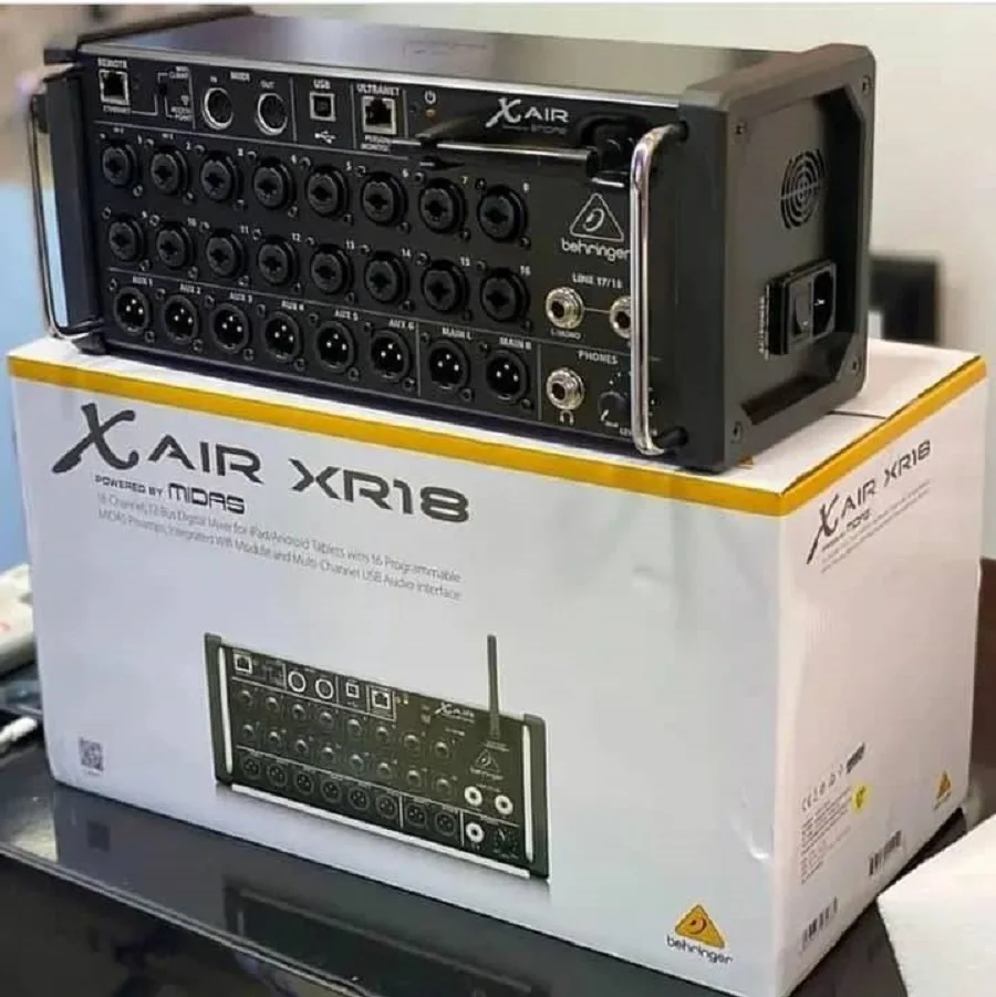 

Brand New Be-hringer X Air XR18 18-channel Tablet-controlled Digital Mixer Fav!!!!