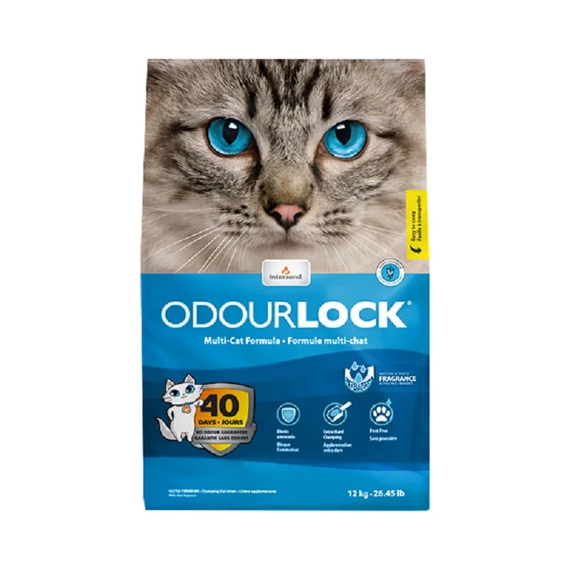 12kg (original) Odourlock cat sand Catlitter 오더락