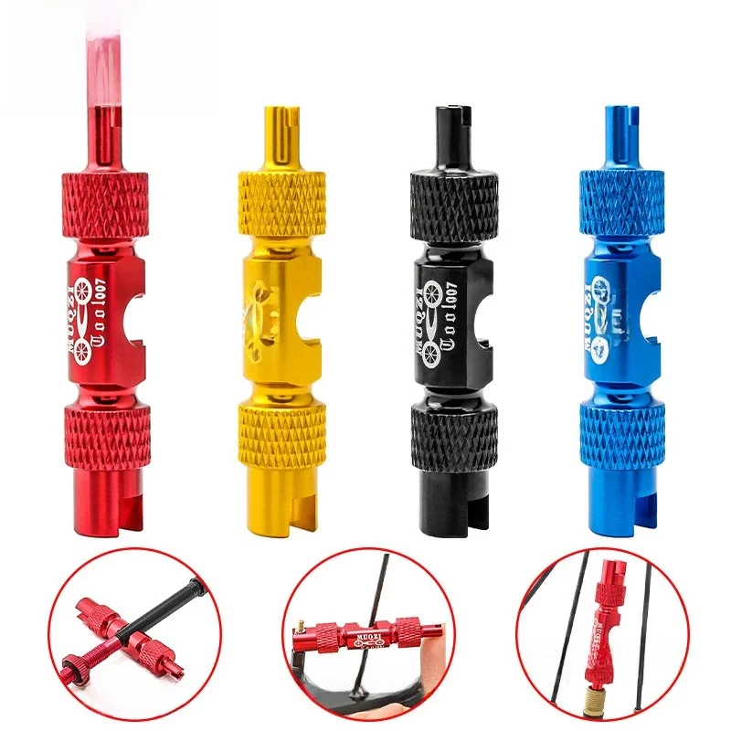 AliExpress Muqzi Bicycle Valve Core Multifunctional Tool, Beautiful Mouth French Valve Tube Tire Extension Rod Disassembly And Installation