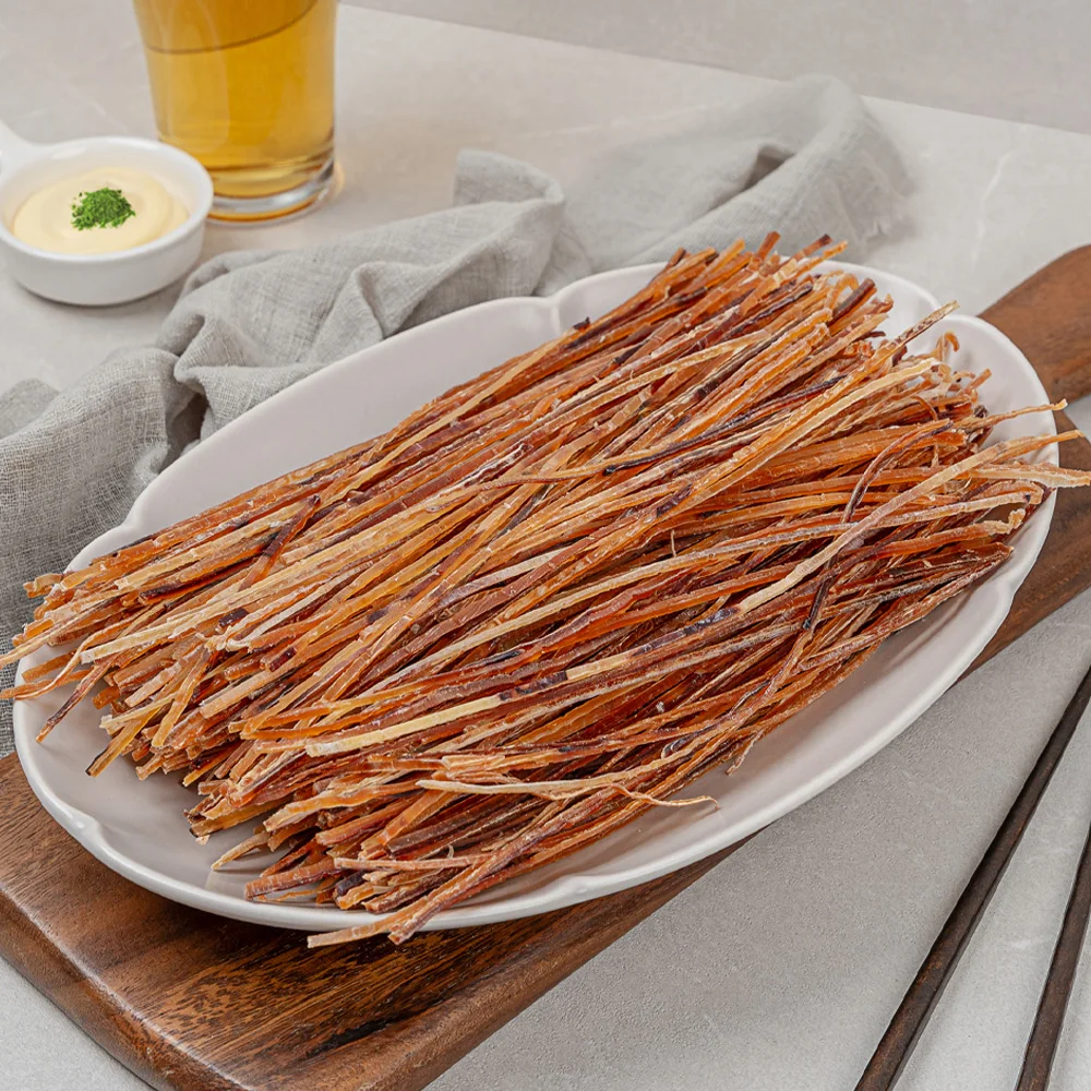 [신통씨푸드] 쫄깃쫄깃 이카소면 오징어소면 200g