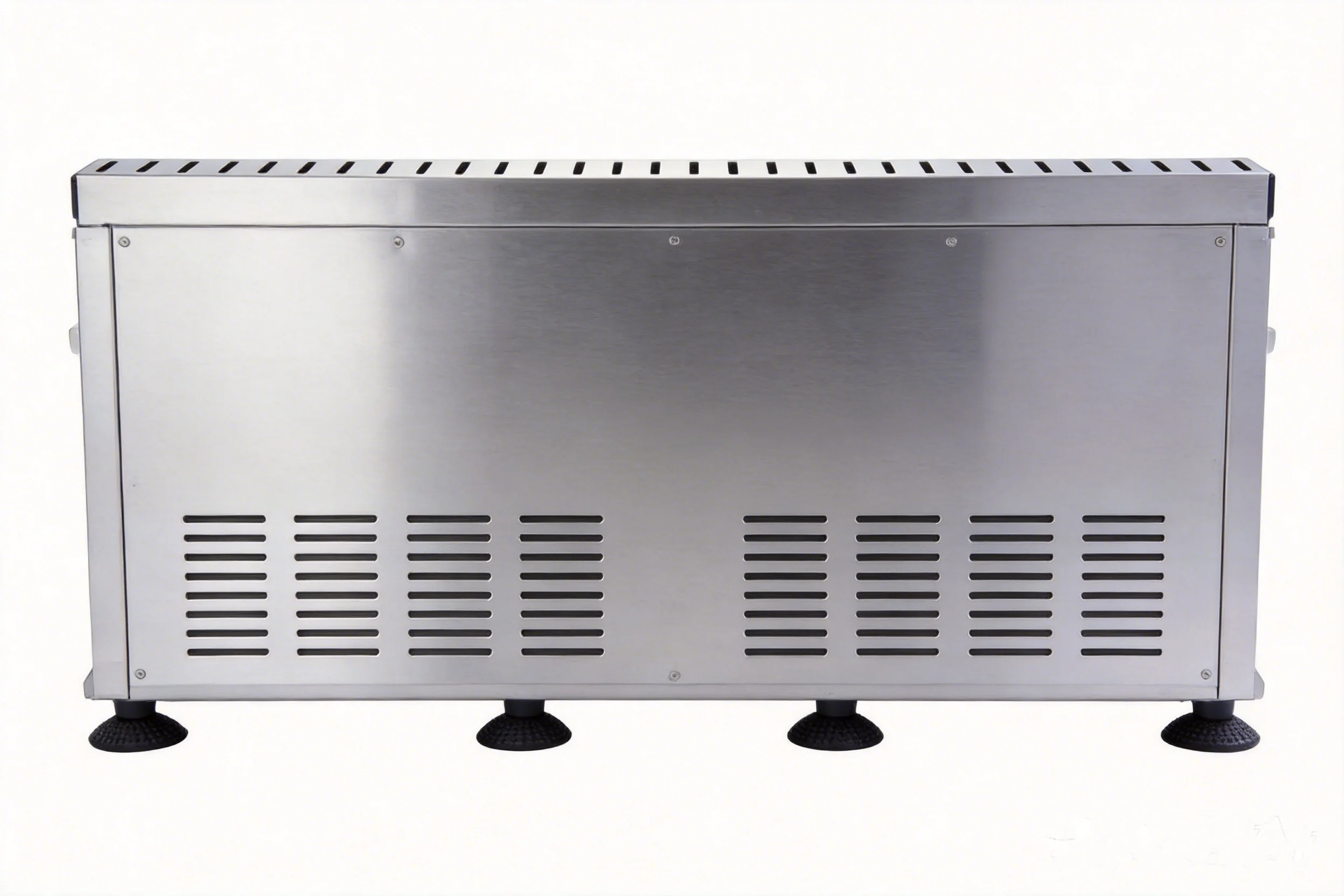 XY Commercial Kitchen Equipment Restaurant Equipment Kitchen Stainless Steel Griddle With Twin Fryer Pans And Side Rack
