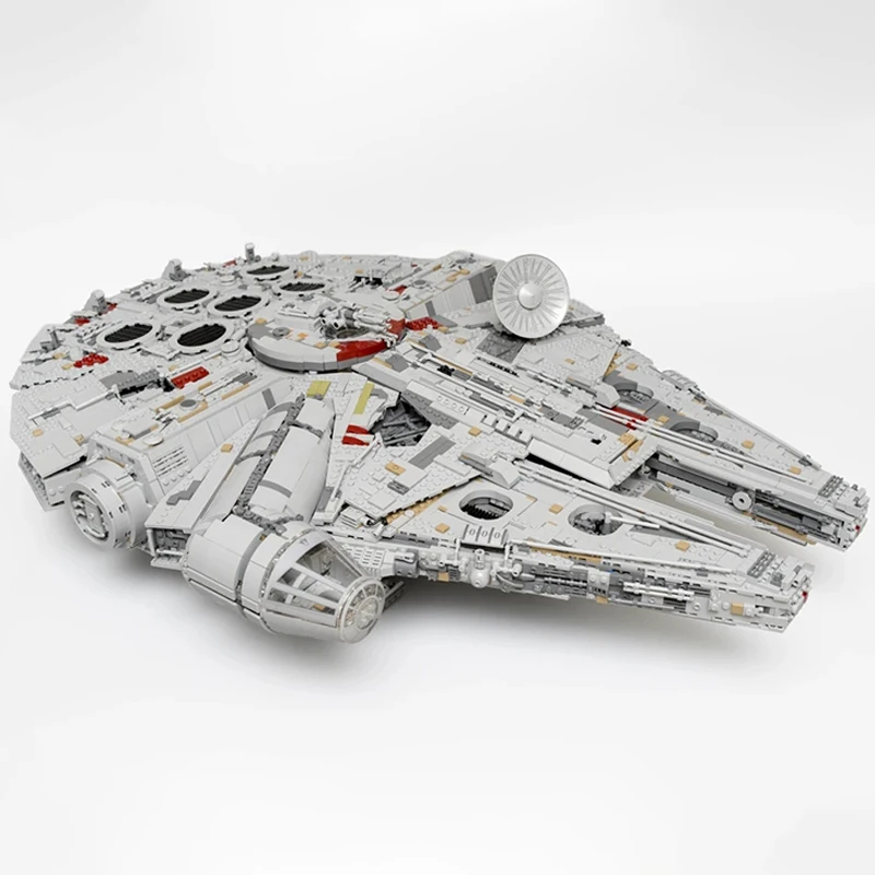 7541 pezzi Grande Nave Falcon Building Blocks Set Film FAI DA TE Giocattoli di Mattoni Per Adulti Compleanno Regalo Di Natale Compatibile Con 75192