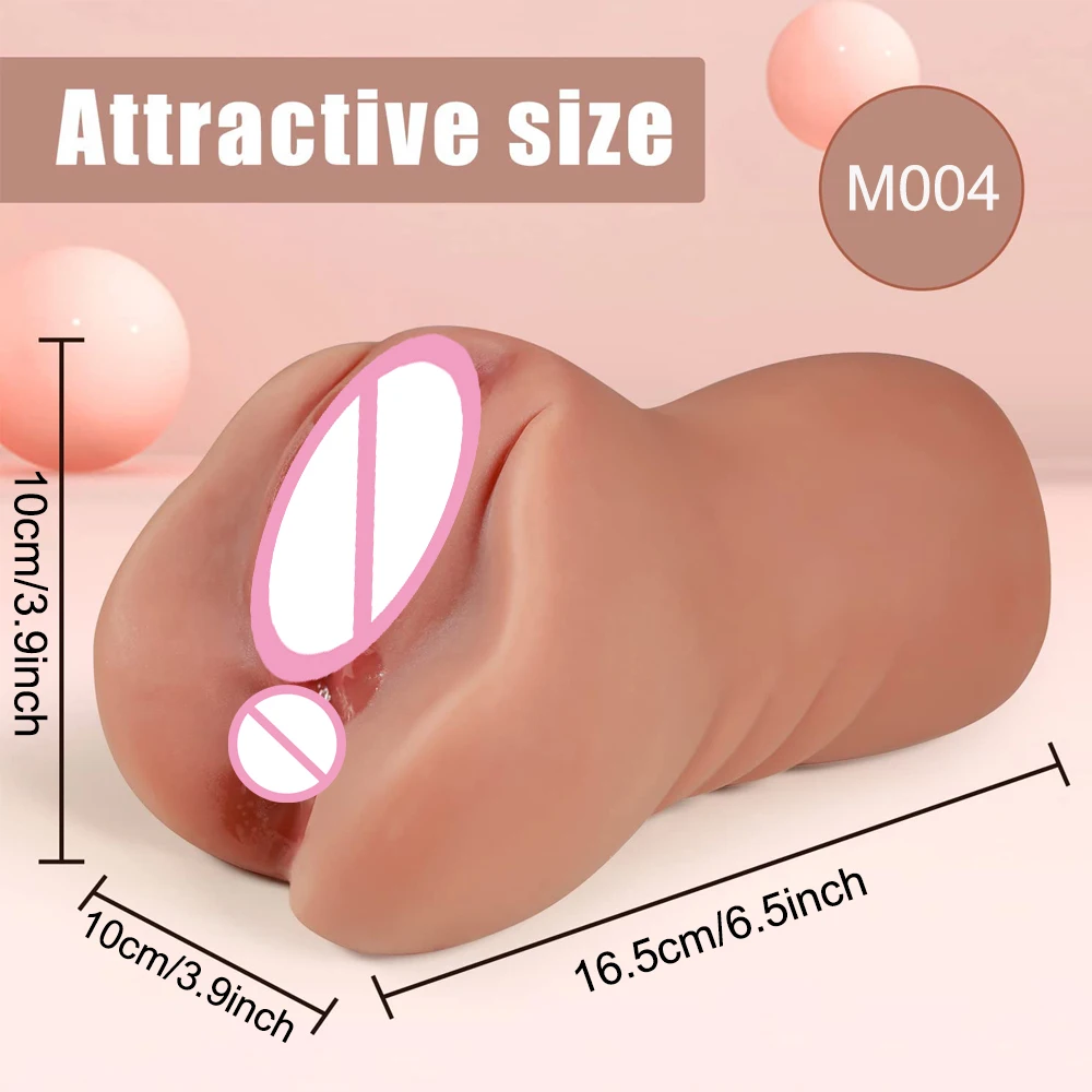 Masturbador masculino 2 en 1 con bolsillo texturizado realista, coño apretado, ano, muñeca sexual Stroker, juguete para adultos, mamada, juego Anal para hombre