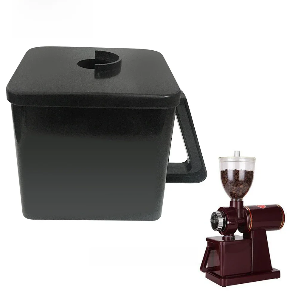 Xeoleo peça de moedor de café caixa de pó de café preto/vermelho para 600n acessórios de moedor de