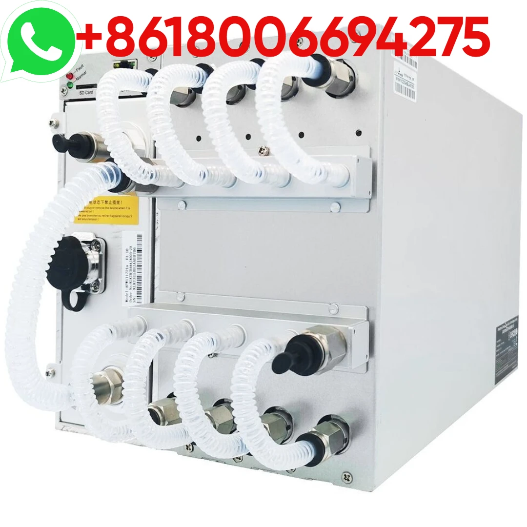 Б. ПРОМО-РОСПРОДАЖА Bitmain Antminer S21 Hyd 335Th/S с алгоритмом SHA-256 мощностью 5360 Вт Биткойн-майнер