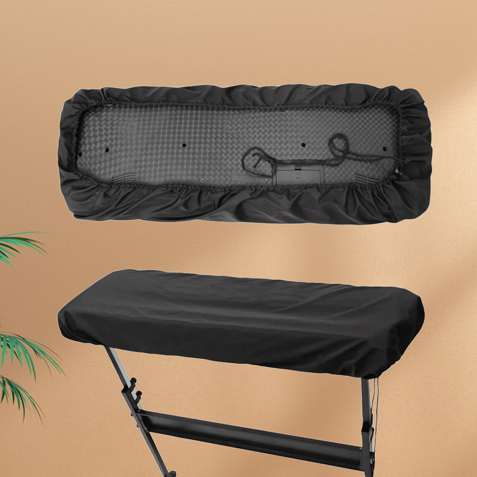

Piano Keyboard Cover Washable Waterproof Electronic Piano Keyboard Dust Cover for Travel Rehearsal Hall Stage Outdoor Indoor