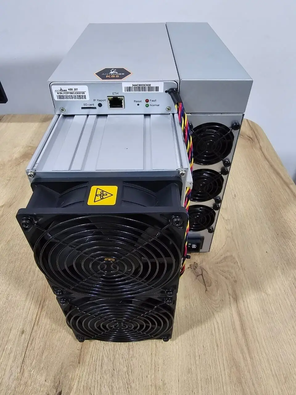 

Так что Antminer KS5 20 TH