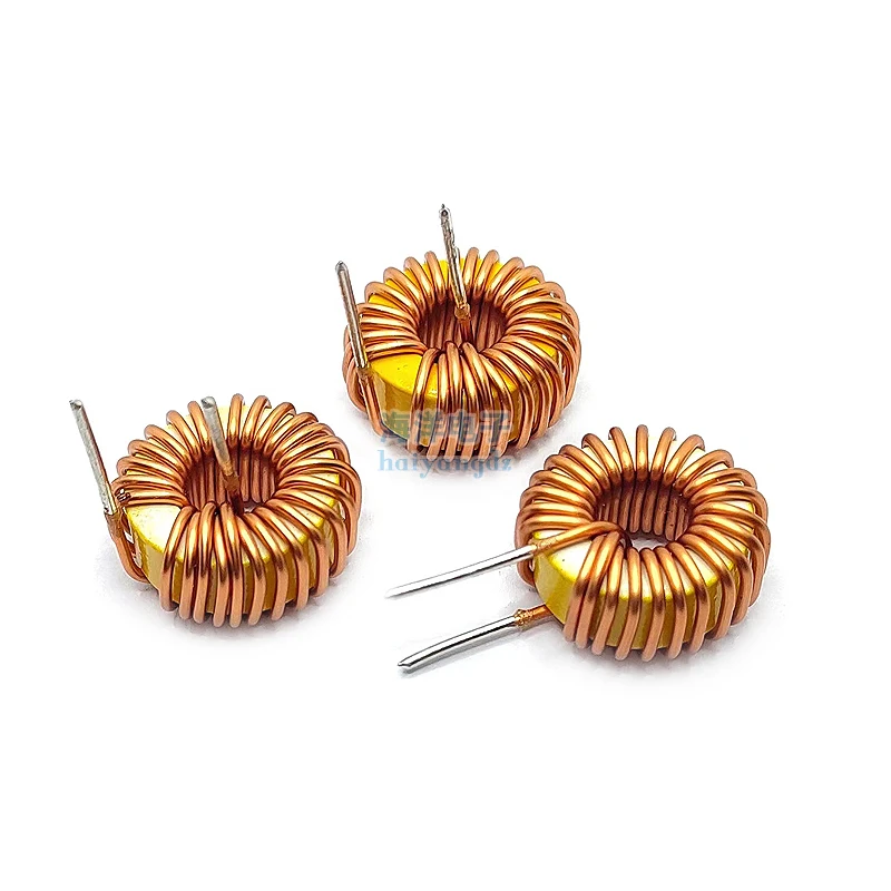 T6026 15mm Vertical and Horizontal Powdered Iron Core Inductor Yellow and White Ring inductor